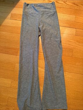 Victoria's Secret Heather Gray Flare Leggings